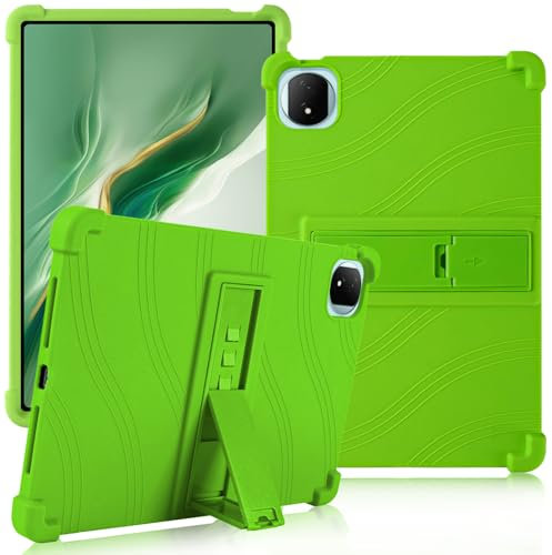 ATOOZ for Honor MagicPad2 Case 12.3 inch (ROD2-W09), Soft Silicone Kids Case for Honor Pad GT Pro Tablet (Green)