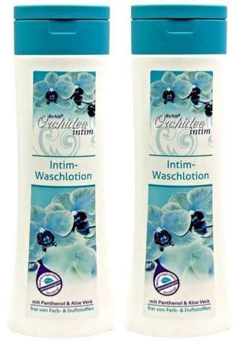 2er Pack Ream Orchidee Intim-Waschlotion sanfte Reinigung 2 x 300ml