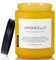 M&SENSE Limocello Sommer-Duftkerze, 550 g, 110 Stunden lang anhaltende Brenndauer, ungiftig, natürliches Sojawachs, Zitrone, stark duftend, für Heimdekoration, 2 Dochte, entspannende Kerze, Geschenke