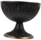 CIMAXIC Pot De Fleur Haut Vase Vase Fleur Pots De Fleurs Jardinière D'urne Jardinières D'urnes Jardinière sur Pied Jardinières D'urnes pour Plantes D'extérieur Seau en Métal Black Le Fer