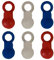 Preisjubel 6 x Handtuchclip Plastik, Handtuchaufhänger, Aufhängeclip, Clip, Aufhänger