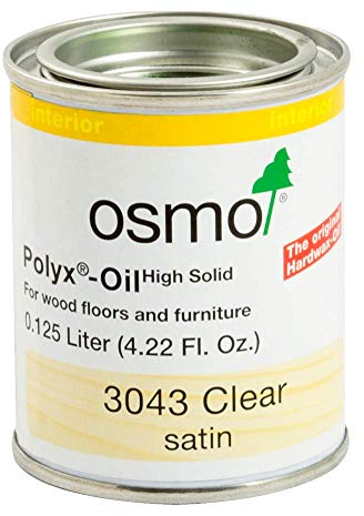 Osmo Polyx-Oil - 3043 Clear Satin - .125 Liter