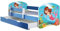 ACMA Kinderbett Jugendbett mit Einer Schublade und Matratze Blau mit Rausfallschutz Lattenrost II 140x70 160x80 180x80 (09 Meerjungfrau, 180x80 + Bettkasten)