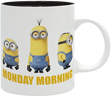ABYSTYLE Minions Friday vs Monday Tasse: Monday Morning