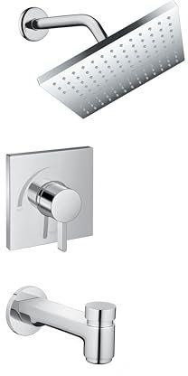 hansgrohe 04963000 Vernis Duschset eckig, chrom