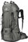 free knight 60L Wasserdichter Rucksack, ultraleichter, packbarer Kletterfischer Reiserucksack Tagesrucksack, handliche Faltbare Camping Outdoor-Rucksack-Tasche mit Regenschutz (Grau)