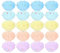 20 pirottini in silicone per cupcake, stampi per muffin riutilizzabili in silicone per muffin(UN)