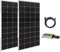 XINPUGUANG 300 vatios sistema solar completo plug & play 300w red sistema de panel solar 2pcs 150w monocristalino módulo fotovoltaico (300W)