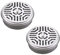 MEISO 2 Pièces Supports en Spirale de Moustiques en Acier Inoxydable, pour Bobines de Moustiques, Support Spirale Anti Moustique Bobine, pour Maison, Jardin, Camping, Pêche, Voyage, Extérieur (2)