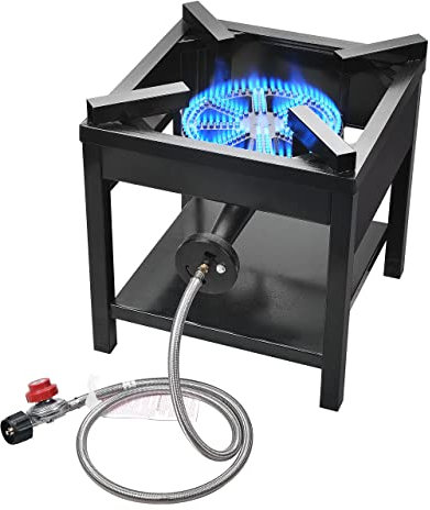 Vivicreate Stufa da esterno, Stufa ad alta pressione da 20 PSIG, Stufa quadrata, Stufa a propano