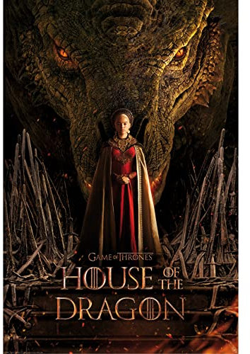 GB Eye GBYDCO256 Maxi Poster Game of Thrones House Of The Dragon One Sheet 61 x 91.5cm