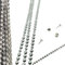 Just Accessories Upholstery Tacks Decorative Nails/Studs Strips Beading + Free Nails Thumb Tacks Push Pins (Silver, 1m 1 Metre)