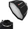 Triopo KX65 Softbox 25,6 Zoll/65 cm Softbox mit Wabengitter, achteckige Regenschirm-Fotografie-Softbox für Godox V1 AD200Pro Rundkopfblitz Speedlite Speedlight Softbox Lichtdiffusor