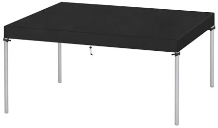 VANSHEIM Bierzeltgarnitur Abdeckung Wasserdicht Tischplatte Abdeckplane Winterfest Gartentisch Abdeckhaube für Buffettisch Campingtisch Partytisch Klapptisch 420D Oxford Gewebe Schutzhülle 170x50x15cm