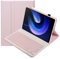 leleyo Custodia tastiera per Xiaomi Pad 6/6 Pro Cover tastiera wireless magnetica rimovibile per MI Pad6 / 6Pro (Rosa)