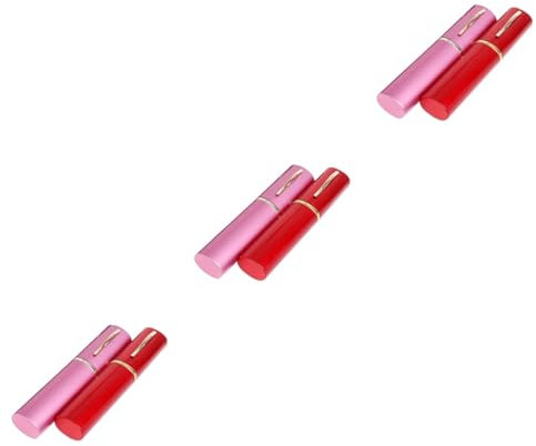 Cabilock 6 Juegos 6 Piezas cubiertos con estuche cubiertos infantiles estuche cubiertos palillos de acero inoxidable cubiertos portátiles mostrada Titular de la pluma vajilla Cuberteria