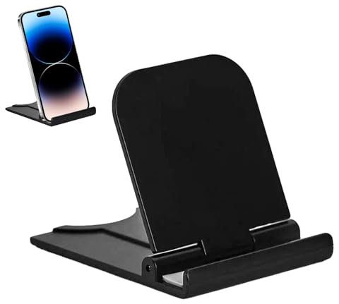 Supporto per telefono regolabile, supporto pieghevole per tablet | Supporto per smartphone pieghevole | Supporto per telefono da tavolo per guardare corsi e trasmissioni dal