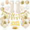 11. Geburtstag Deko Beige, Luftballon Deko 11. Geburtstag Junge Mädchen, Geburtstagsdeko 11 Jahr, Beige Weiß Gold Luftballons 11 Geburtstag mit Banner Geburtstag Tortendeko für Geburtstag Dekoration