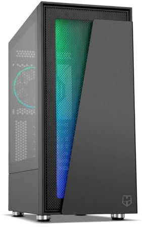 PCBYTE Starkle Desktop, Intel® Core™ i7-12700F 12 Cores up fino a 4,90 GHz Turbo, 64 GB RAM, 2 TB SSD, ARC™ 7 A770, Windows 11 Pro