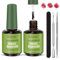 2 Pcs Gel Nail Polish Remover, Professional Gel Polish Remover, Nail remover kit, Easy to remove nail polish in 3-5 minutes, Quickly Removal, Gentle on Nails