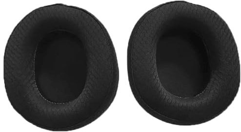 Ersatz Ohrpolster für Steelseries Arctis Nova Pro Wireless Kopfhörer, Ersatzpolster für Steelseries Arctis Nova Pro, Memory Foam Mesh (Schwarz)
