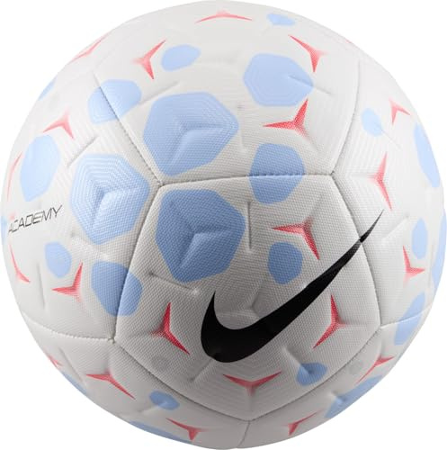 Nike Academy Fußball, White/Royal Tint/Black, HV4386-101, 4
