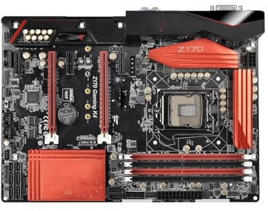 scheda madre Scheda madre Fit For ASRock Fatal1ty Z170 Gaming K4 Intel LGA 1151 DDR4 64 GB ATX supporta CPU Core i5-6500 i3-7100 G4400