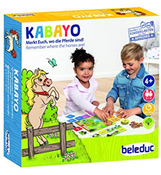 Beleduc - Kabayo - Lernspiel für Zuhause - Bekannt aus dem Kindergarten