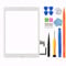 JPUNG Screen Replacement for iPad 5 (5th Gen 2017 Released) 9.7, Only for 5th Generation A1822 A1823, Touchscreen Glass Digitizer with Home Button, Full Repair Kit
