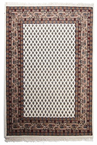Nain Trading Indo Sarough Mir 40x60 Handgeknüpft Orientteppich Teppich Wolle Indien