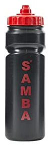 Samba Water Bottle, 750 ml Capacity, Black/Red