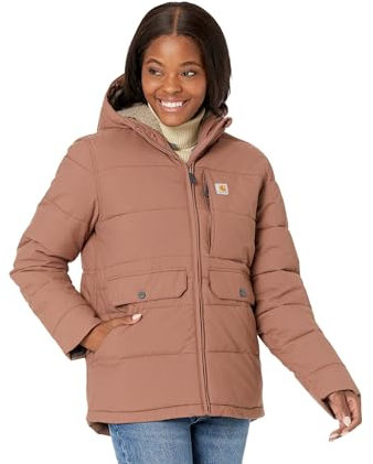 Carhartt Montana-Giacca Isolante Giacca Isolante, Donna Rosa (Nutmeg), S