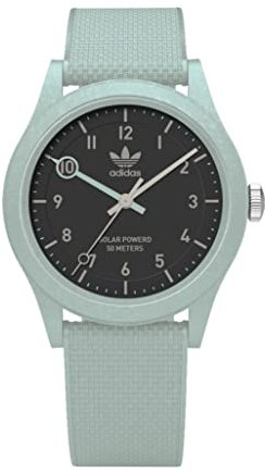 adidas Blue Bio-Based Resin Strap Watch (Model: AOST225612I)