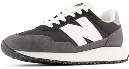 New Balance Women's 237 Sneaker, Black, 7 UK