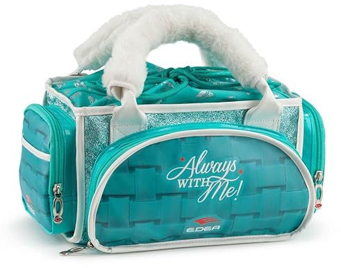 Edea Duffelbag, 9 Taschen, Wei, Geflochten, Reiverschluss, Abnehmbar, Sport, Reisen
