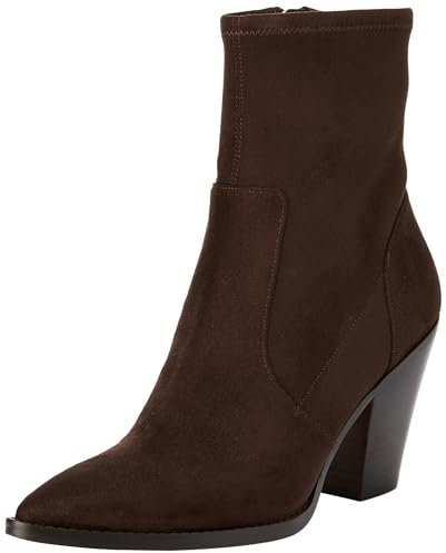 Michael Kors 40F3DOHE5S-251 DOVER HEELED BOOTIE Donna, CHOCOLATE EU 37