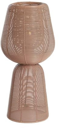 Light & Living Tischlampe Aboso - Orange - Ø18cm - Rund - Metall - Tischleuchte Wohnzimmer & Schlafzimmer - Tischlampen modern