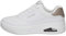 Skechers Femme Uno Court Basket, Blanc, 36 EU