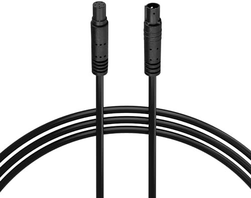 GINTOOYUN Dash Cam Extension Cable 4-Pin Male to Female Waterproof and Shock-Absorbing Car Mounted Camera Adapter Cable for Vehicle Backup Monitoring System(6.5FT) (6-pin)