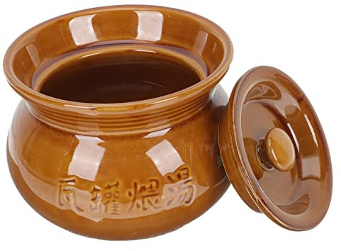MAGICLULU Keramik Suppe Schüssel Deckel Schmortopf Für Home Küche Restaurant Hotel Safe