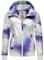 Ragwear leichte wasserdichte Damen Übergangsjacke kurz im Colourblocking-Look mit Farbverlauf und Kapuze Nuggie Block Ombre Intl Web Blue24 Gr. L