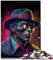Spielzeug-Puzzle, Gangster-Zombie-Denken, 1000-teiliges Puzzle, Holzpuzzle, Spielzeug-Puzzle, Lernspiele, Stressabbau-Puzzle (50 x 75 cm)