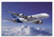 GLMHOK Passagierflugzeug-Poster, A320, Wolken, Flug, Luftfahrt, Zivilflugzeug, dekoratives Gemälde, Leinwand, Poster, 50 x 75 cm
