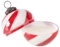 Boltze Home Kerze in Form Einer Weihnachtskugel SUGIS, aus Glas, H. 10 cm