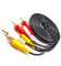 CYILPR Cavo composito da 3RCA a 3RCA per collegare lettori DVD a HDTV e altro ancora
