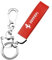 DYQCD 1 Pezzi Portachiavi Auto per Ferrari F12berlinetta F8 FF SF90 Anelli Portachiavi Portachiavi con Anello Resistente e Duraturo Moschettone Accessori,RedStyle