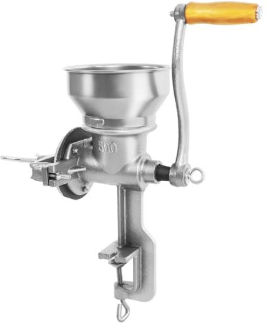 Moulin à céréales manuel, broyeur de céréales robuste, moulin à malt, moulin à café, machine à poudre pour épices sèches, herbes, céréales, café, riz, poivre