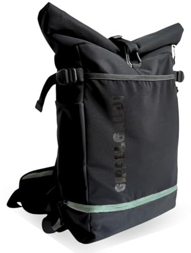 Gipfelgaudi Outdoor Rucksack: Vielseitiger & wasserabweisender Tagesrucksack mit abnehmbarem Hüftgurt | Perfekt für Wandern, Reisen & Alltag