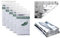 Lauroo Notfall-Rettungsdecke – 160x210 cm Silber – Wärmefolie für Erste Hilfe, Outdoor, Survival, Camping, Wind- & Wasserdicht, Einzeln verpackt - 5 Stück