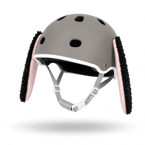 bomal Coco das fröhliche Schaf. Verwandle jeden Helm in EIN niedliches Schaf – Helmohren für Fahrrad, Roller, Inliner, Skateboard & Skihelm. Ideale Geschenkidee für Jedes Alter